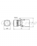 山河電機 ø22.25.30-SHD系列 平形/凸頭押扣開關 SHDT-221/223