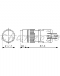 山河電機 ø16mm-SHF系列 照光式自動復歸按鈕開關 SHFI-161/162/163