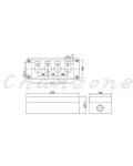 山河電機 ø22系列 一孔~五孔防水控制盒 SRV-22-30-1~5