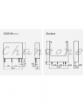 陽明電機 SSR-M/P系列-機板型/單相DC to AC 固態模組 SSR-M01DA/P03DA