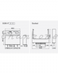 陽明電機 SSR-M/P系列-機板型/單相DC to DC 固態模組 SSR-P03DD/M05DD