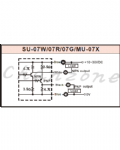 陽明電機 SU系列-對照式 U型光電傳感器 MU-07X