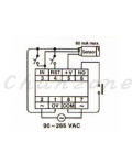 陽明電機 TMP-□D系列-盤面式 微電腦數字型延時計時器 TMP60-3D/4D