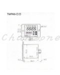 陽明電機 TMP-□D系列-盤面式 微電腦數字型延時計時器 TMP60-3D/4D