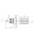 天得科技 Ø16m/m埋入式蜂鳴器/蜂鳴指示燈 TTR16-BIFL