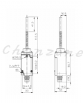 天得科技 小型立式限動開關 TZ-1168