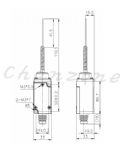 天得科技 小型立式限動開關 TZ-1169