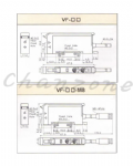 陽明電機 mF&FF系列-VR設定/M8接頭型 光纖式光電傳感器 VF-06RP-M8